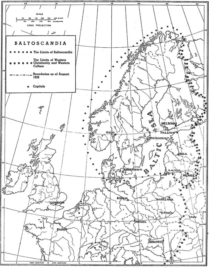 Baltijos ir Skandinavijos erdvė: kelias į Baltoskandiją
